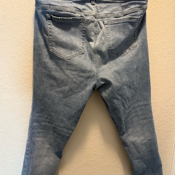 Torrid Blue Boyfriend Jeans with Distressed Details size 14 - Picture 2 of 5